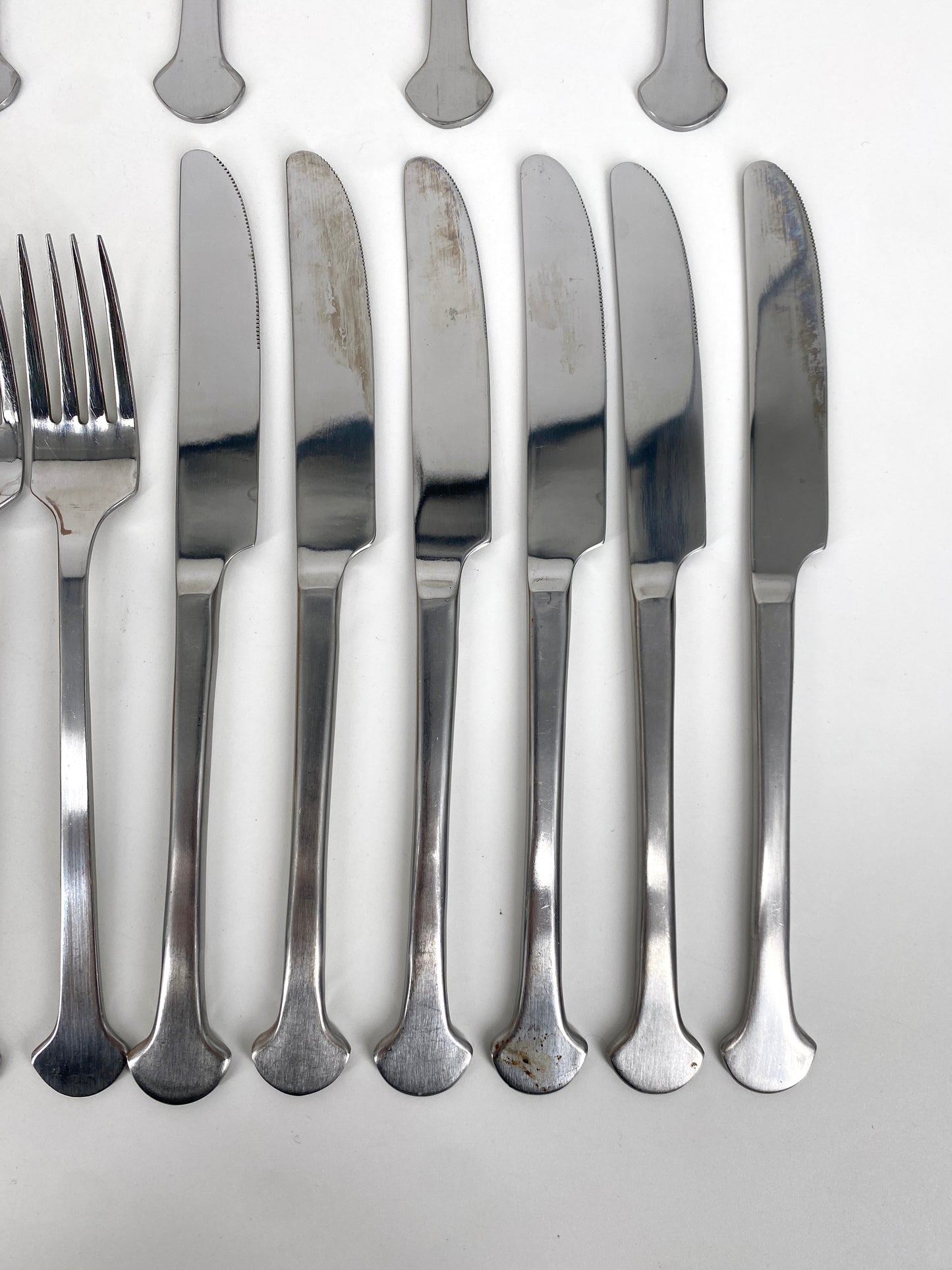 Besteck von Amefa, 27 Teilig, Niederlande, 1980er