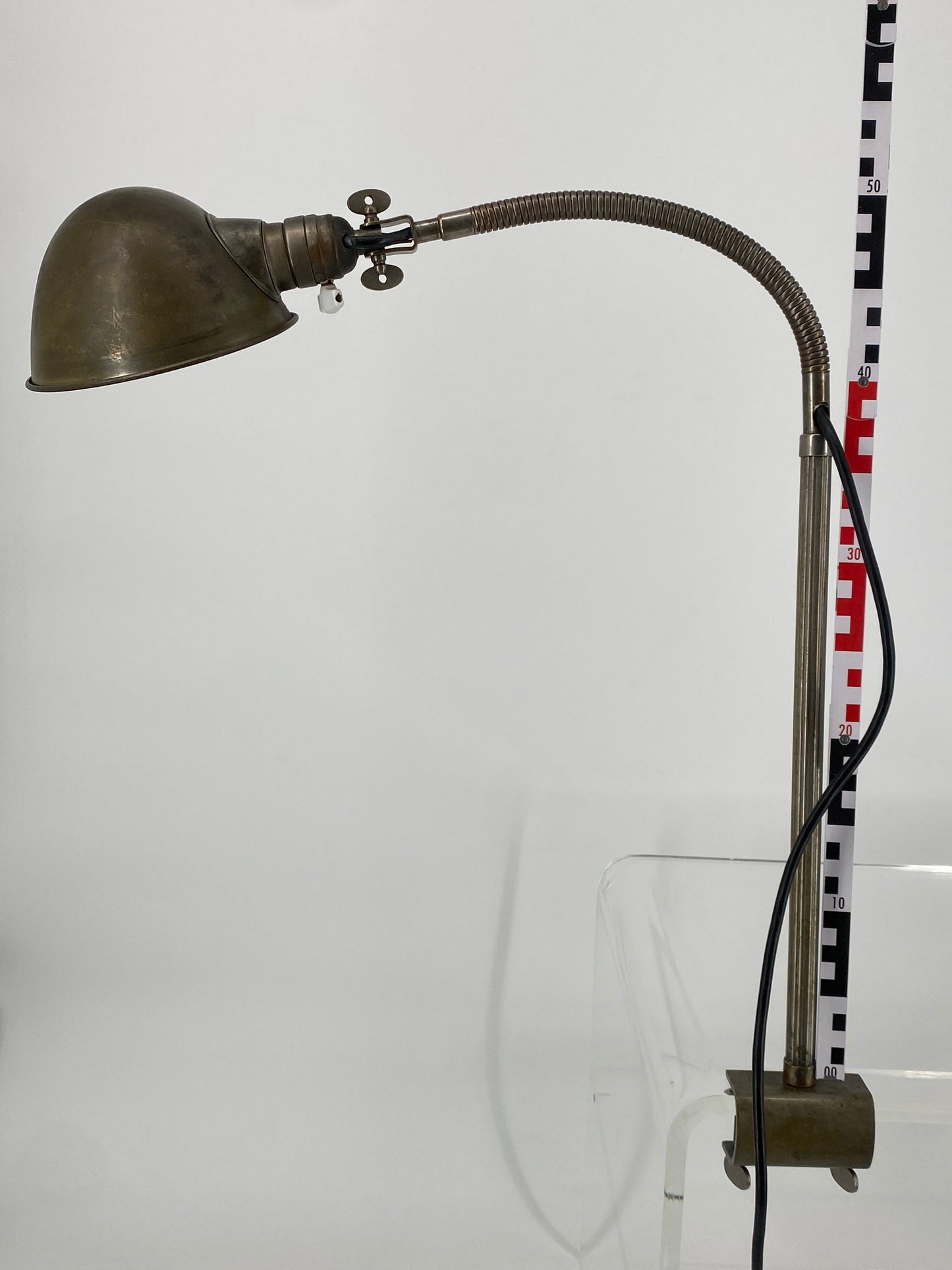 Schreibtischlampe im Industrie-Stil Herman  Anthoin Busquet für HALA zugeschrieben, Niederlande 1930er