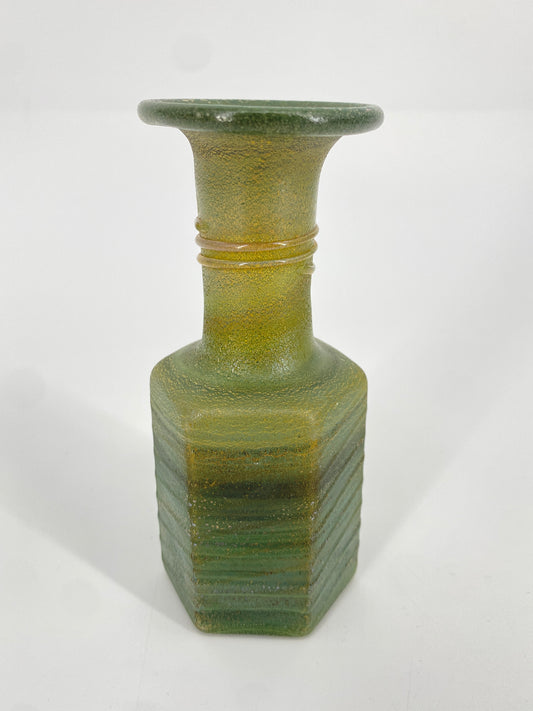 Scavo Muranoglas Vase von Seguso, Italien, 1950er Jahre