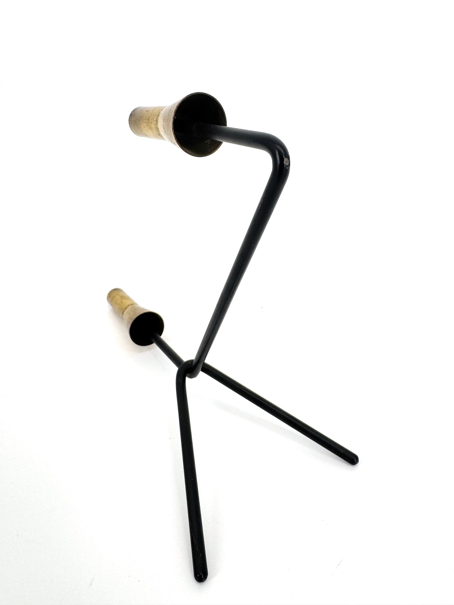 Kerzenhalter im Mid Century Design, 2-Flammig um 1950