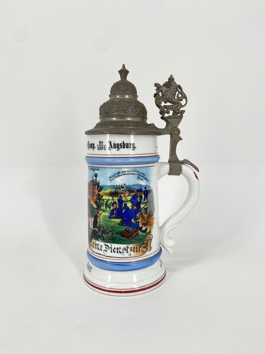 Reservistenkrug der 3. Infanterie Regiment "Prinz Carl von Bayern" aus Schindele, München