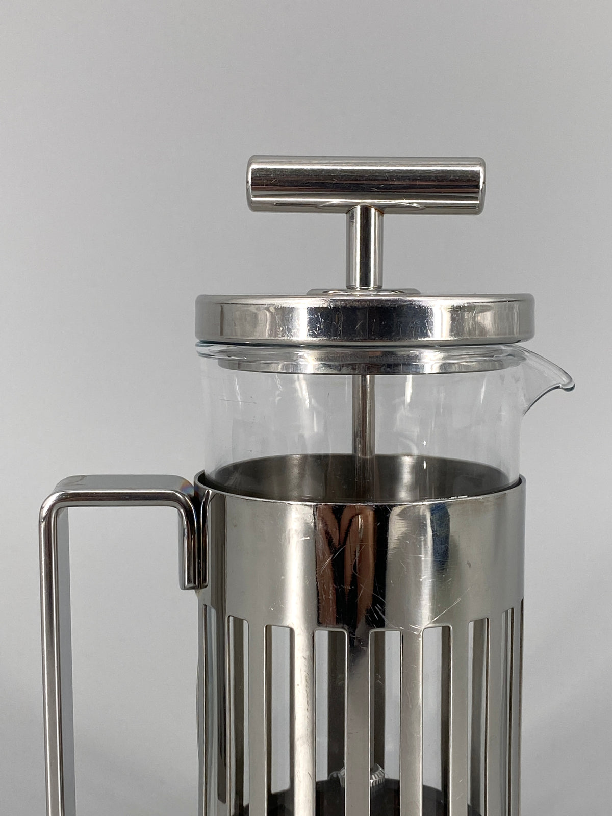 French Press Kaffeebereiter 9094 von Aldo Rossi für Alessi, Italien, 1980er