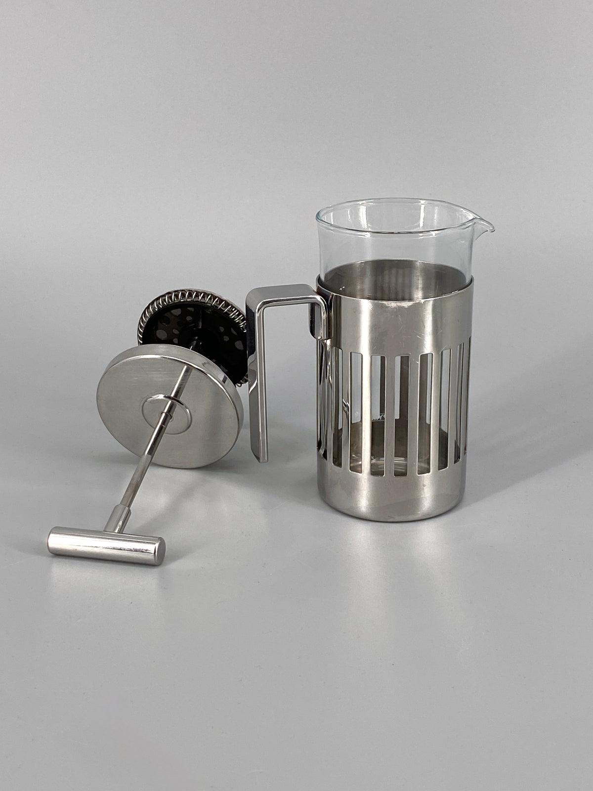 French Press Kaffeebereiter 9094 von Aldo Rossi für Alessi, Italien, 1980er