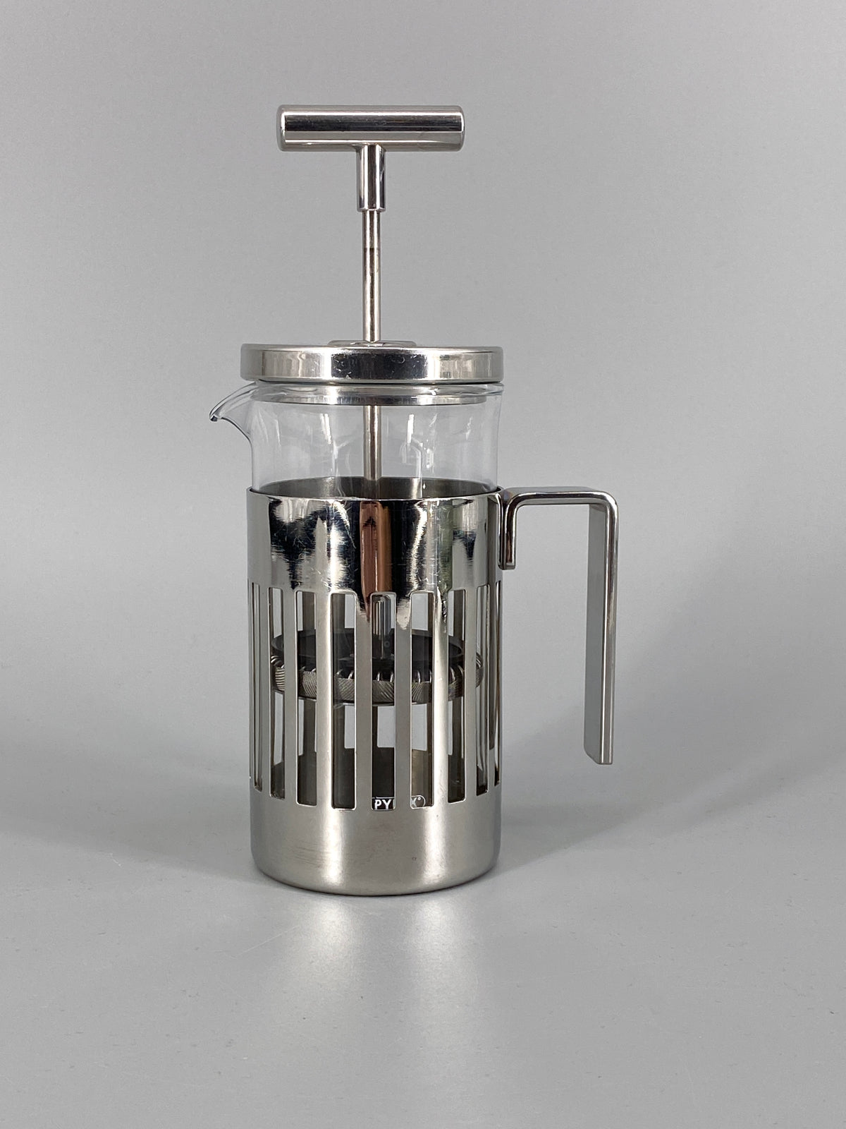 French Press Kaffeebereiter 9094 von Aldo Rossi für Alessi, Italien, 1980er