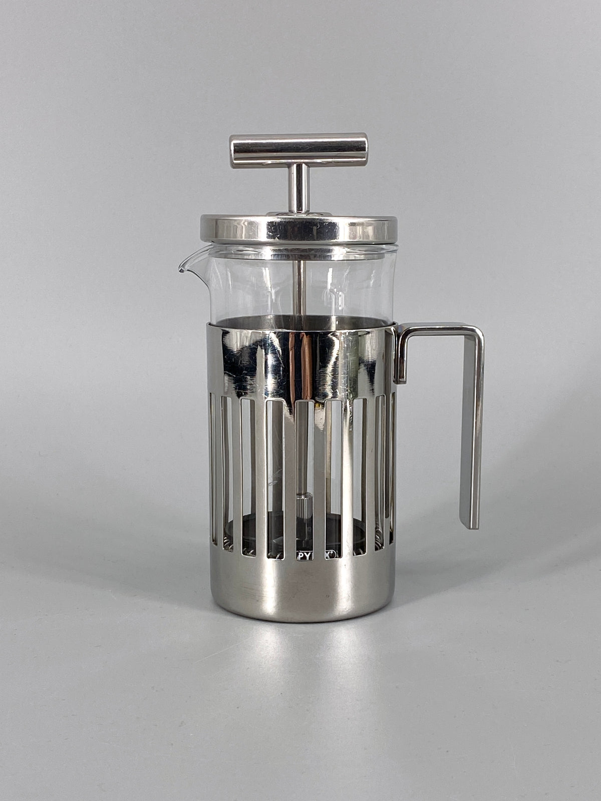 French Press Kaffeebereiter 9094 von Aldo Rossi für Alessi, Italien, 1980er