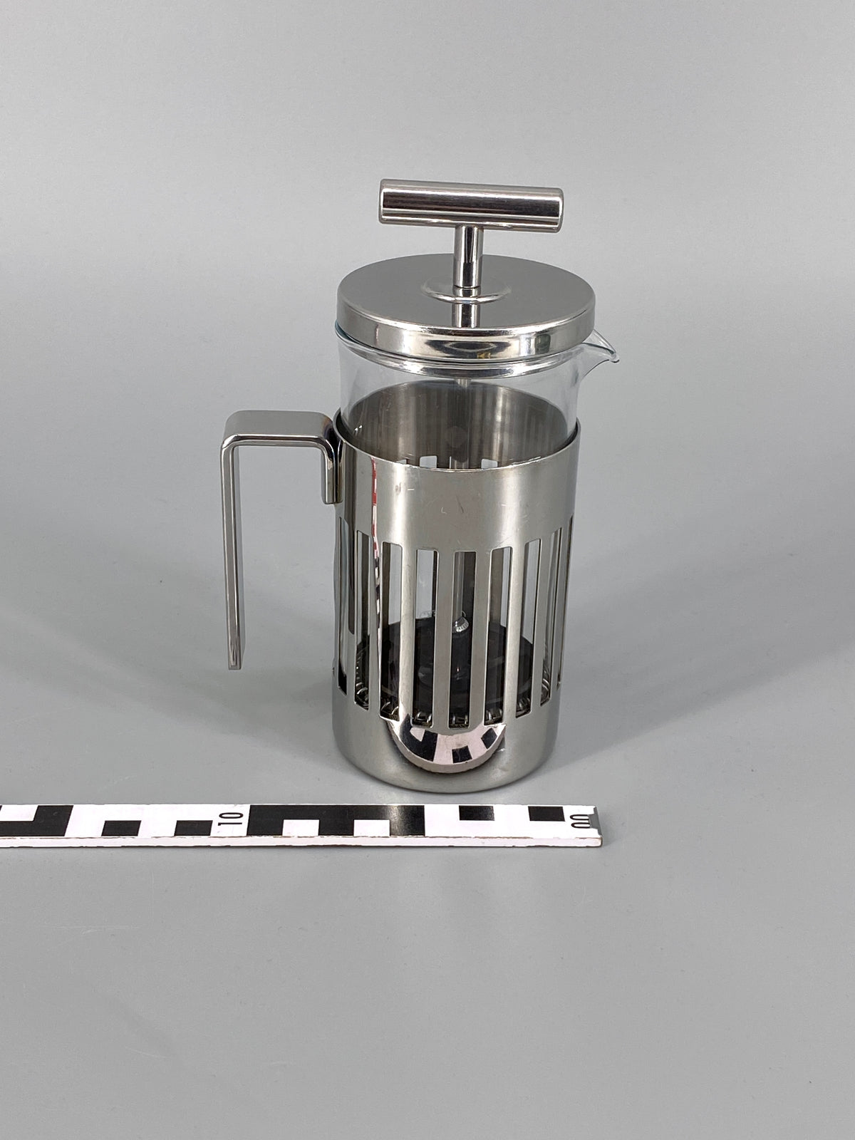 French Press Kaffeebereiter 9094 von Aldo Rossi für Alessi, Italien, 1980er