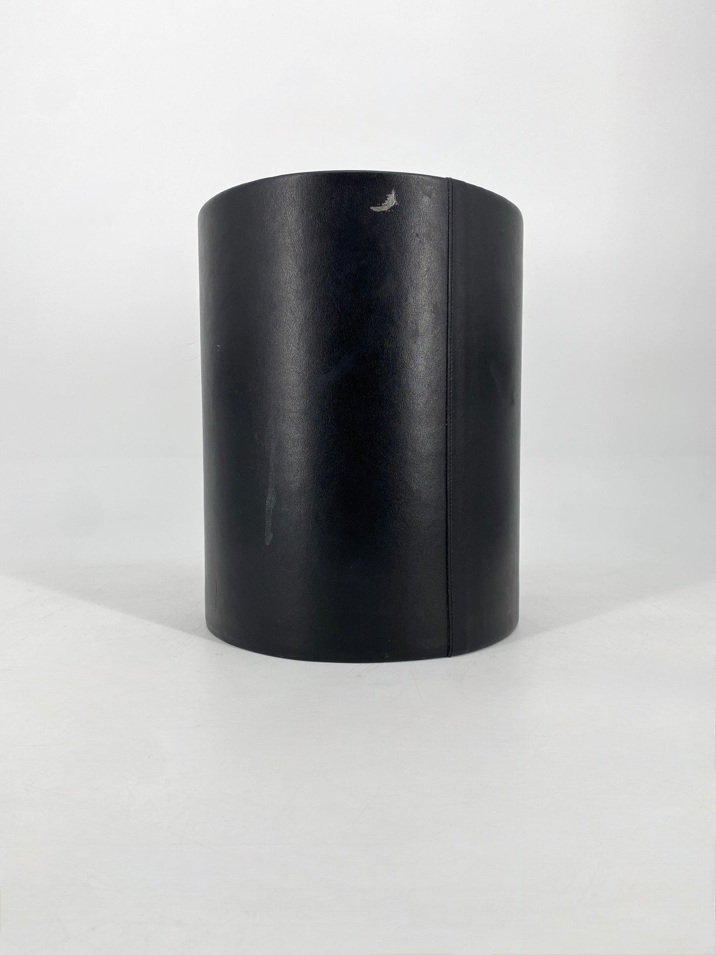 Papierkorb aus Leder, von K-Orgafax, Deutschland