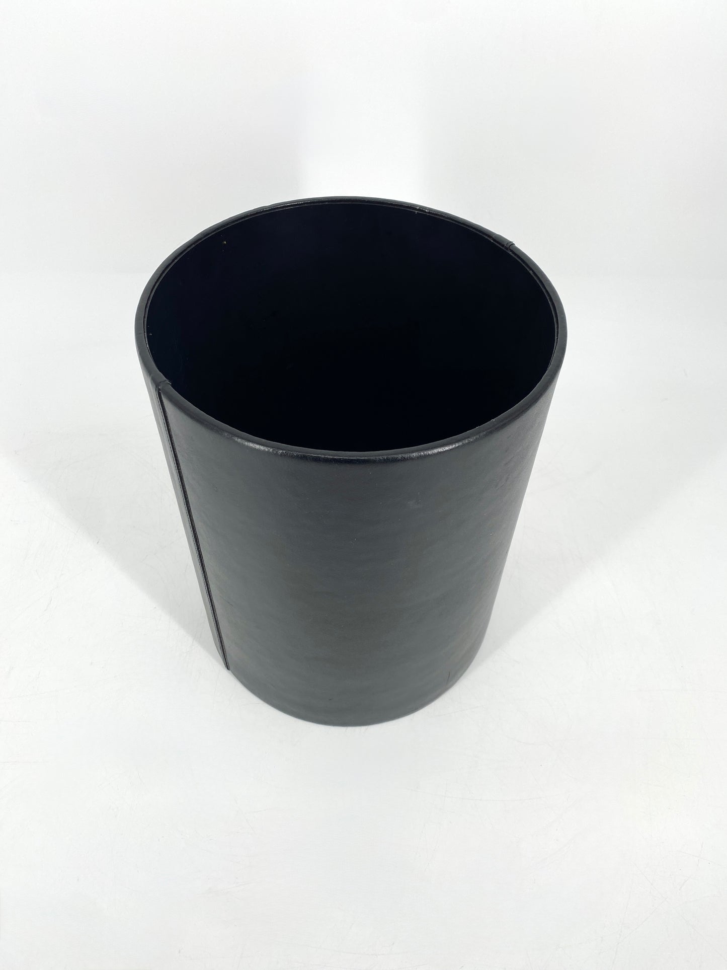 Papierkorb aus Leder, von K-Orgafax, Deutschland