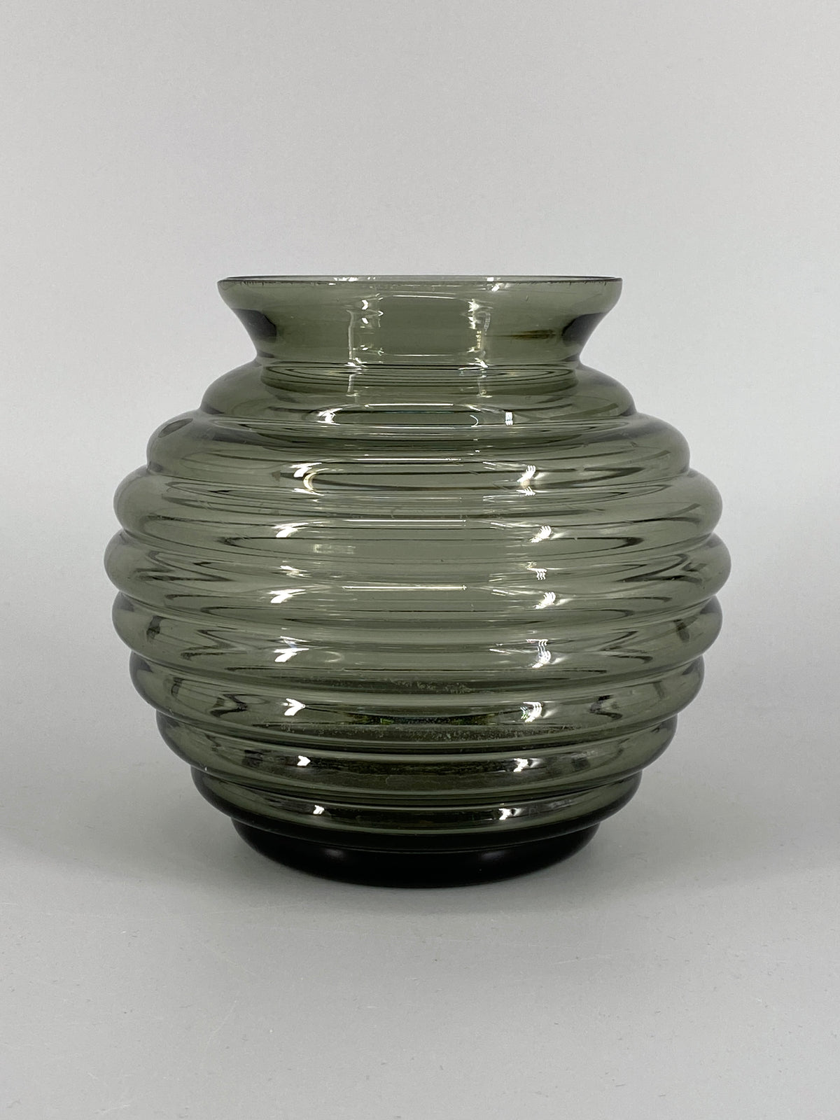 Vase "Felicitas" von Richard Lauke für VLG Weißwasser, Deutschland, 1939