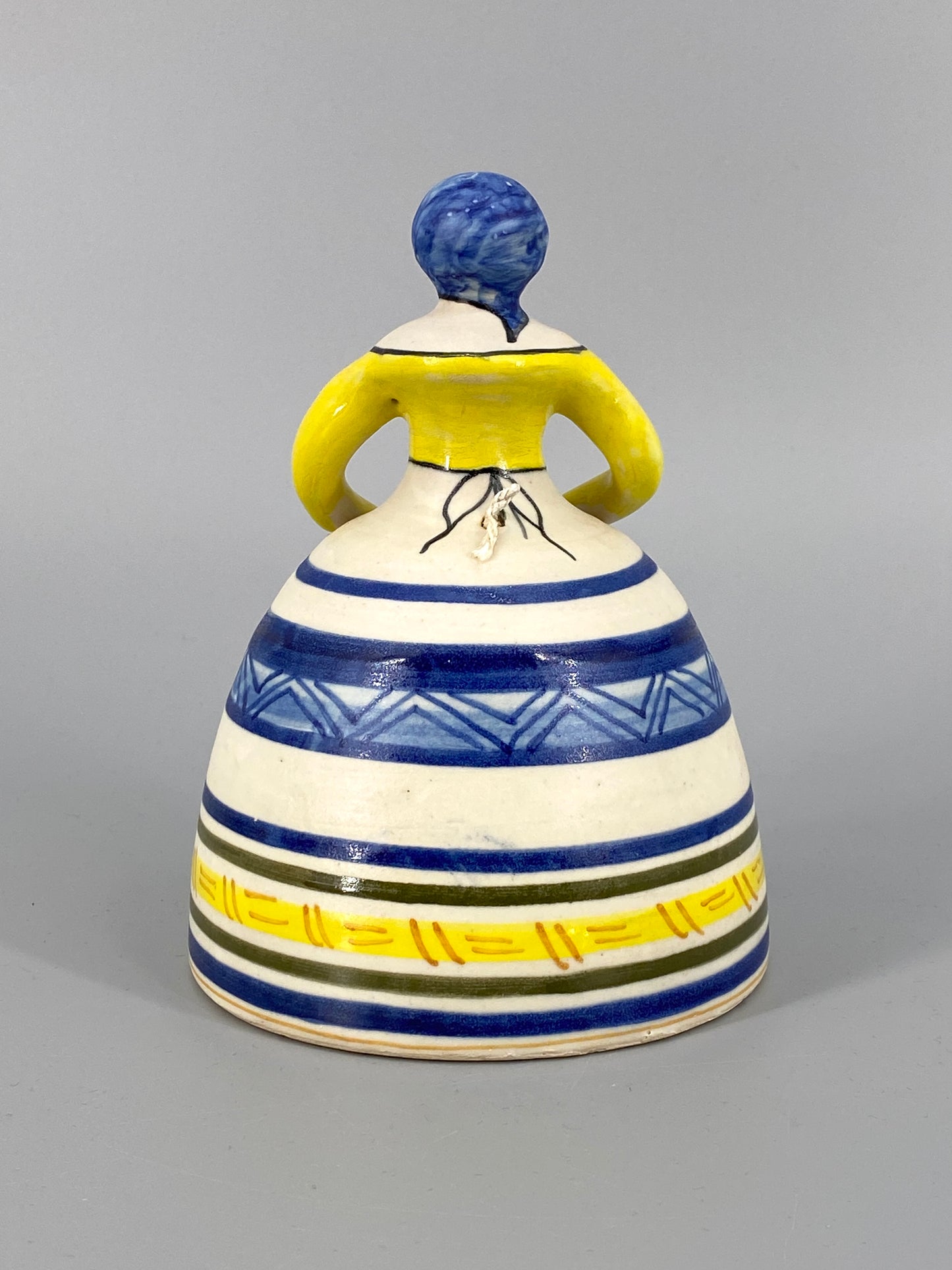 handgefertigte "La Menora" Keramik Glocke aus Talavera, Spanien