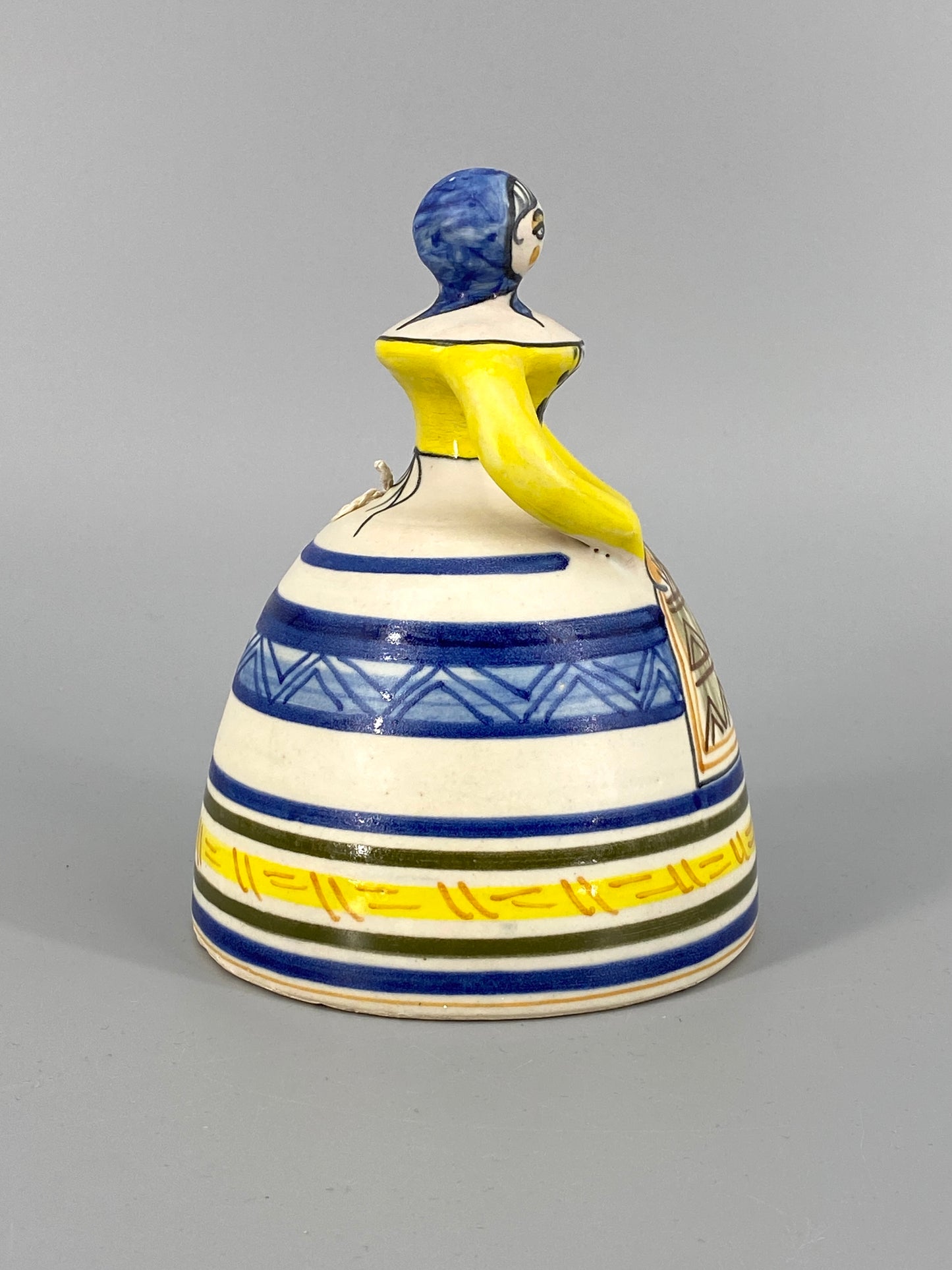 handgefertigte "La Menora" Keramik Glocke aus Talavera, Spanien