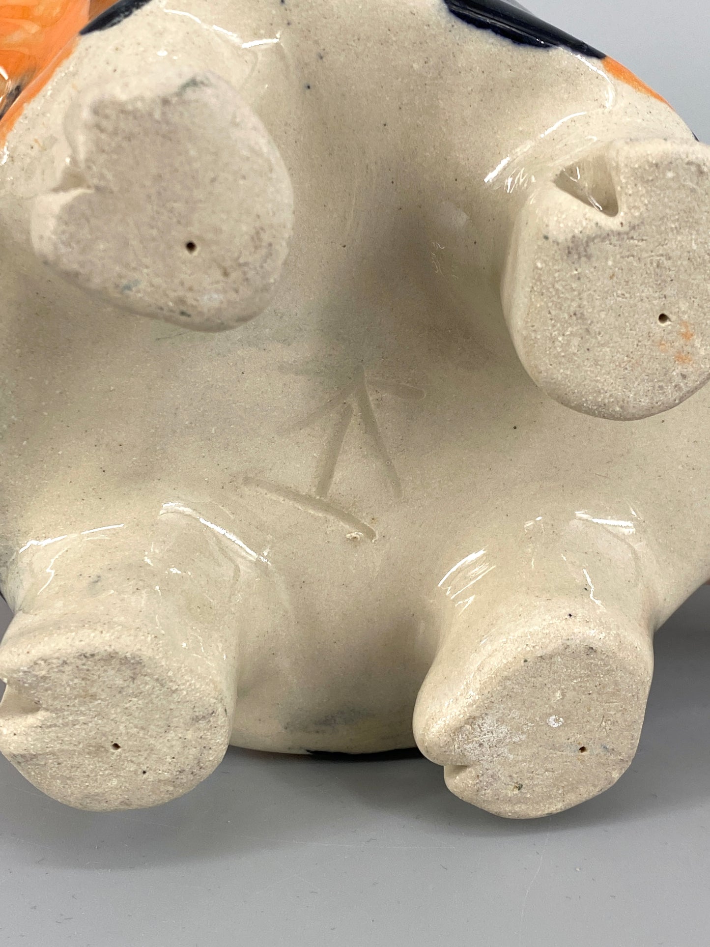 groteske Studiokeramik riesen Tasse / Vase als Tier