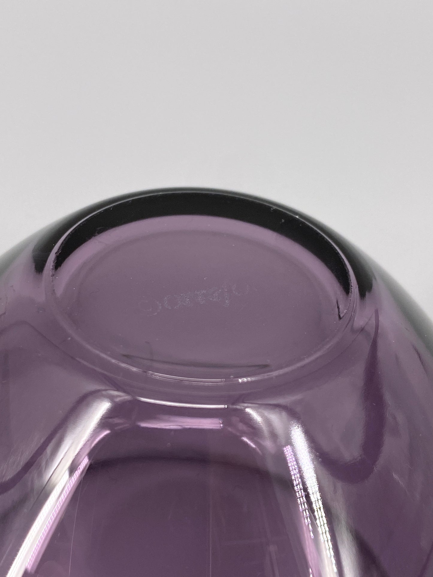 Glas Schale "Pastillo" von Lena Bergström für Orrefors, Schweden