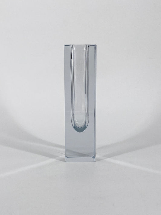 Blockvase aus Murano Glas, Italien, 70er