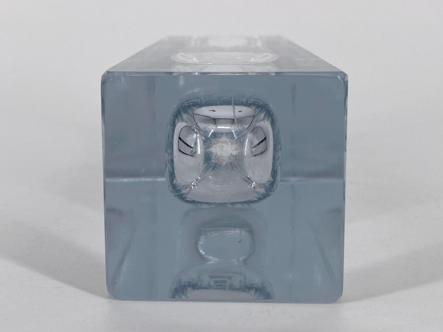 Blockvase aus Murano Glas, Italien, 70er
