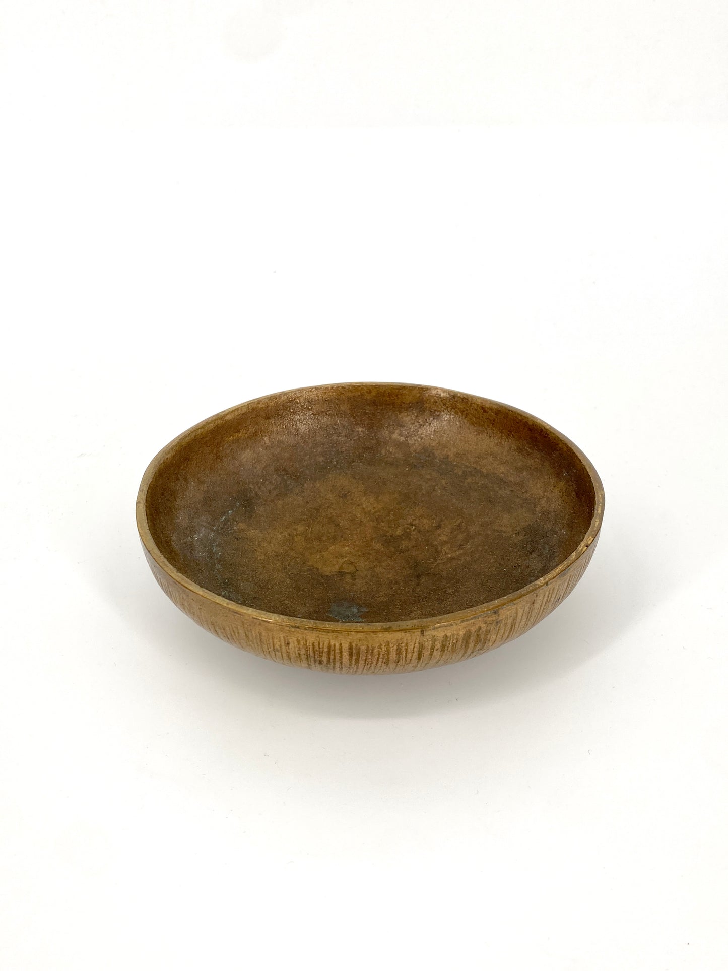 Schale oder Ablage aus massiver Bronze, Horst Dalbeck zugeschrieben