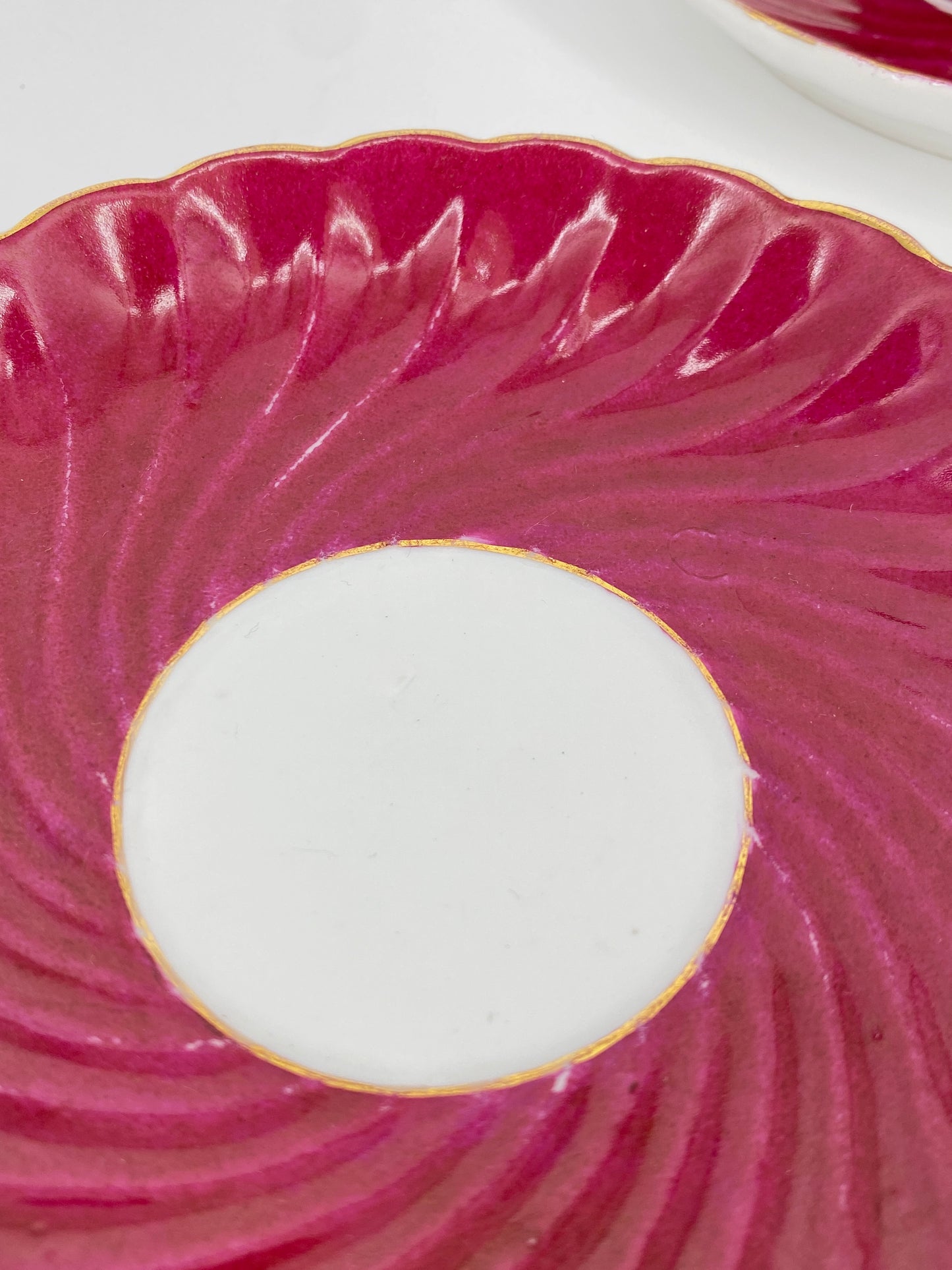 Antike Porzellan Tasse von Louis Löwinsohn, Schlesien 19. Jhd