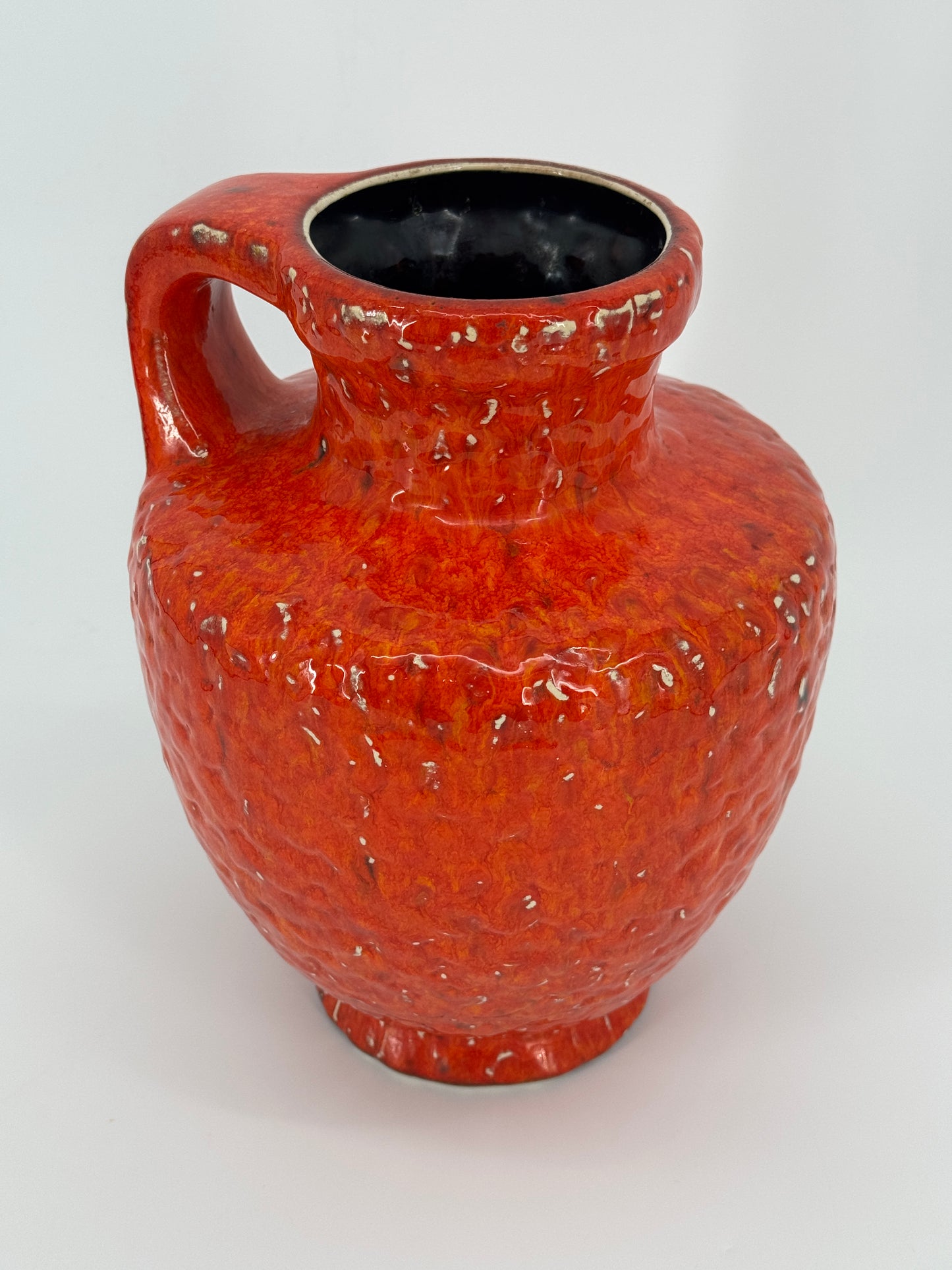 Fat Lava Vase Keramik Bay Ceramics Orange