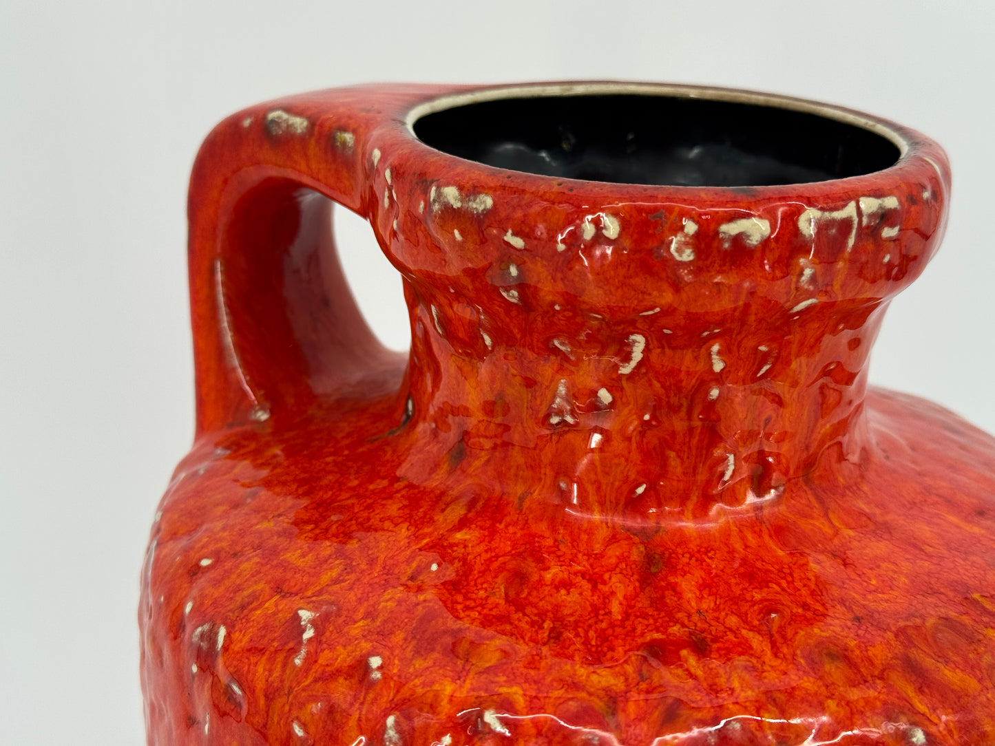 Fat Lava Vase Keramik Bay Ceramics Orange