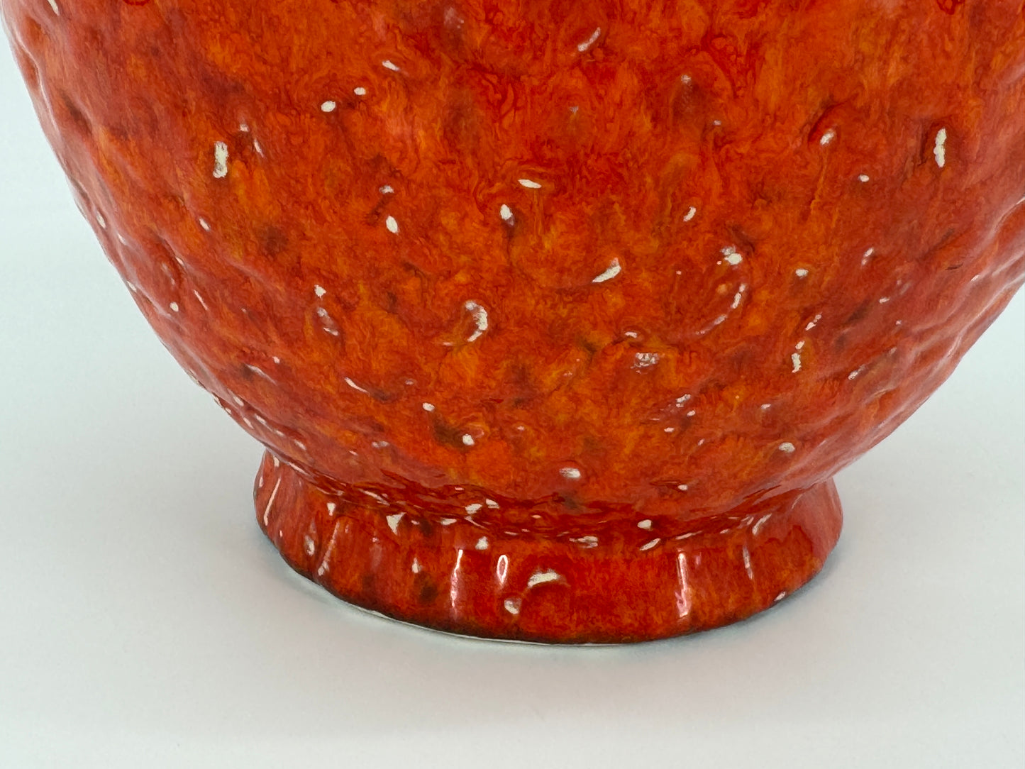 Fat Lava Vase Keramik Bay Ceramics Orange