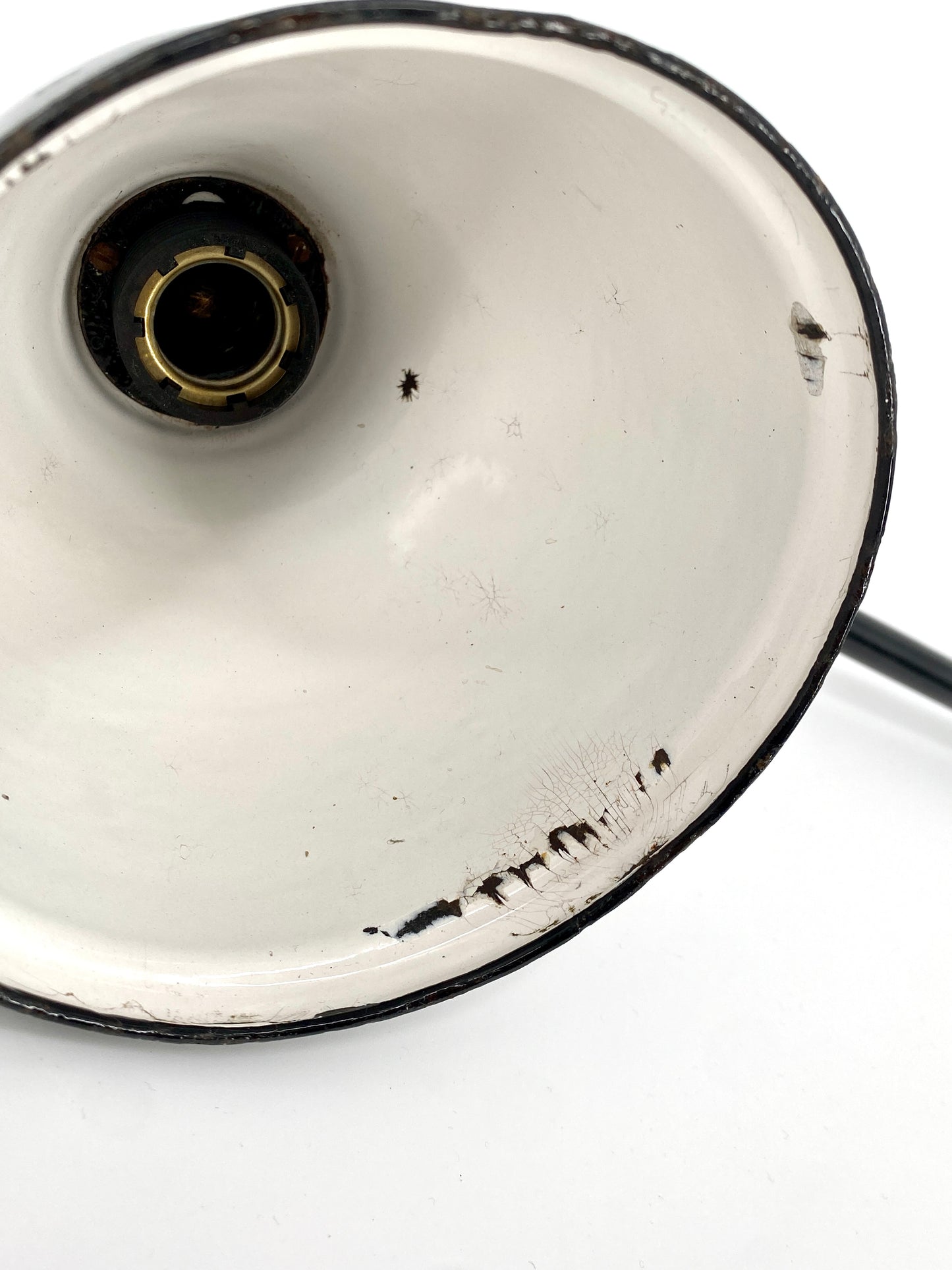 Große Bauhaus Wandlampe von Fabrilux aus den 1930er Jahren