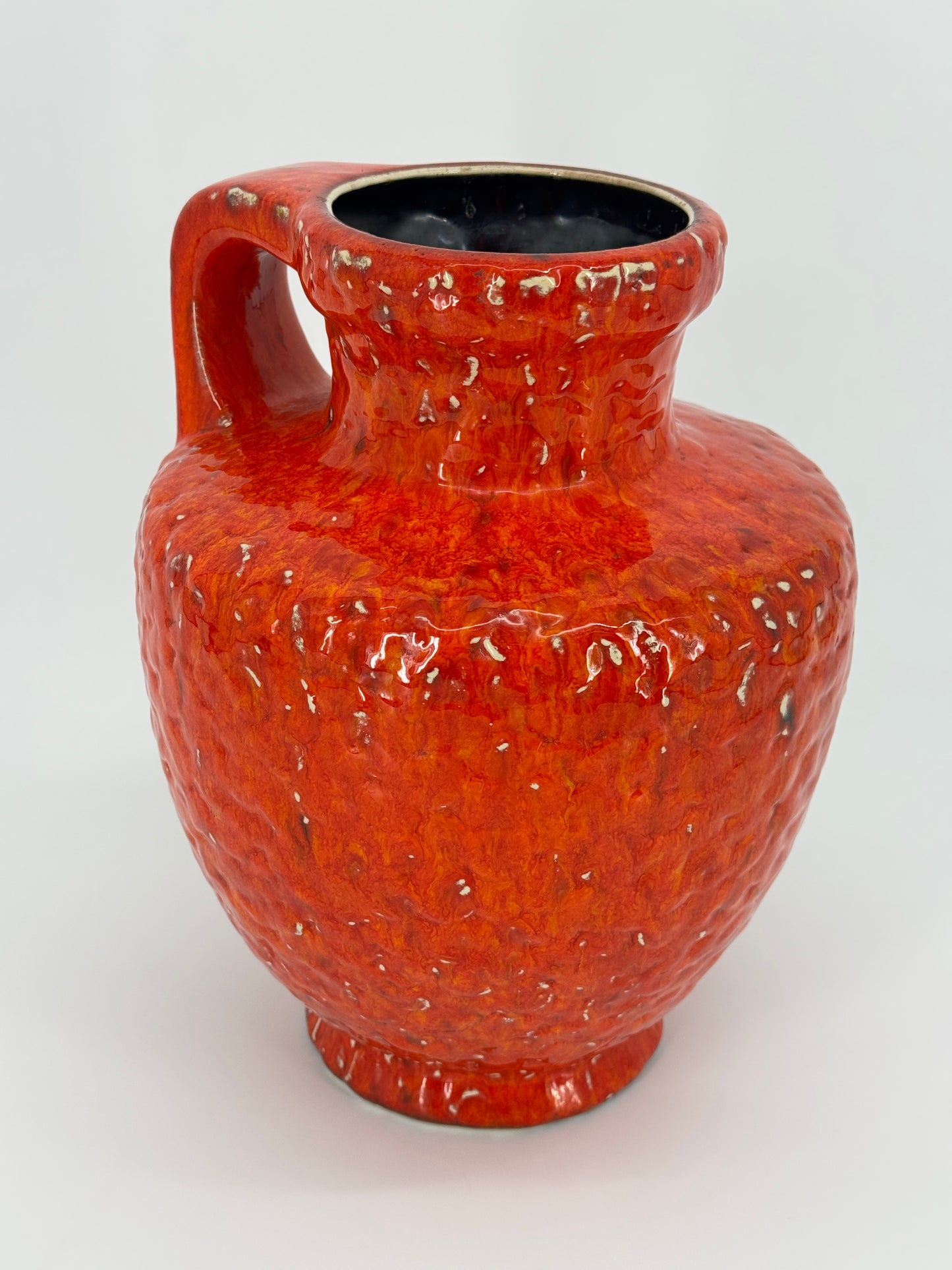 Fat Lava Vase Keramik Bay Ceramics Orange