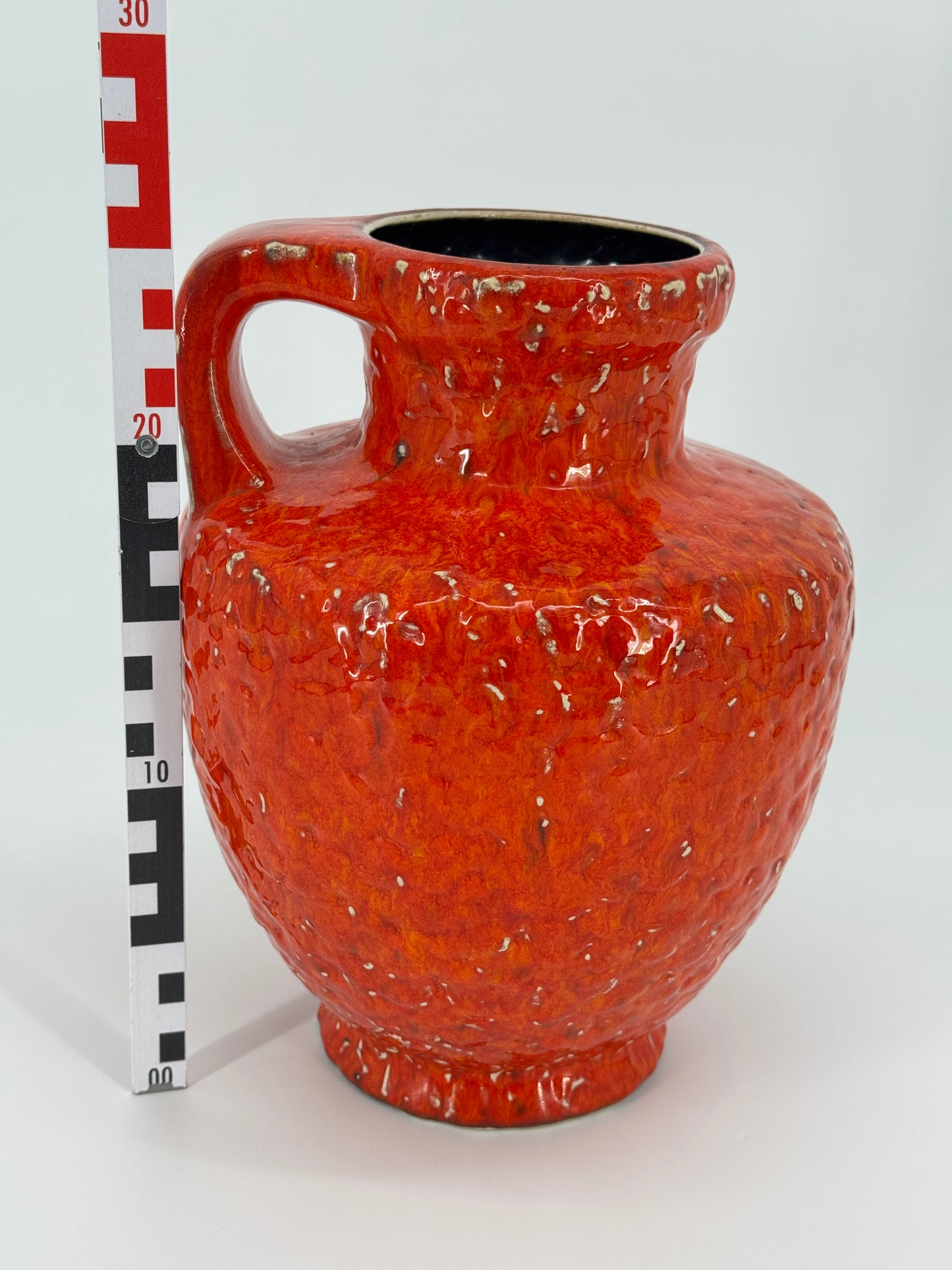 Fat Lava Vase Keramik Bay Ceramics Orange