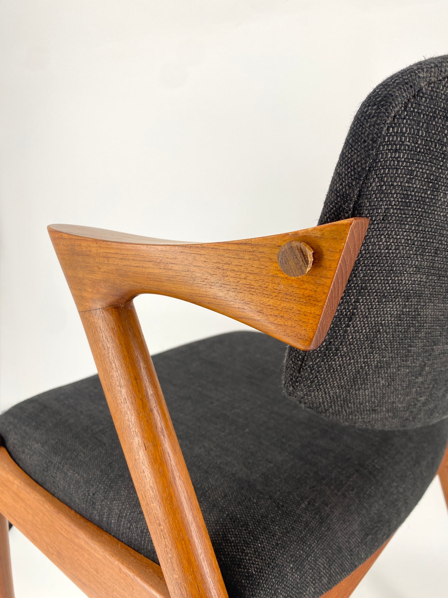 Mid Century Design Stühle, Mo.42 von Kai Kristiansen für Schou Andersen, Dänemark 1960er