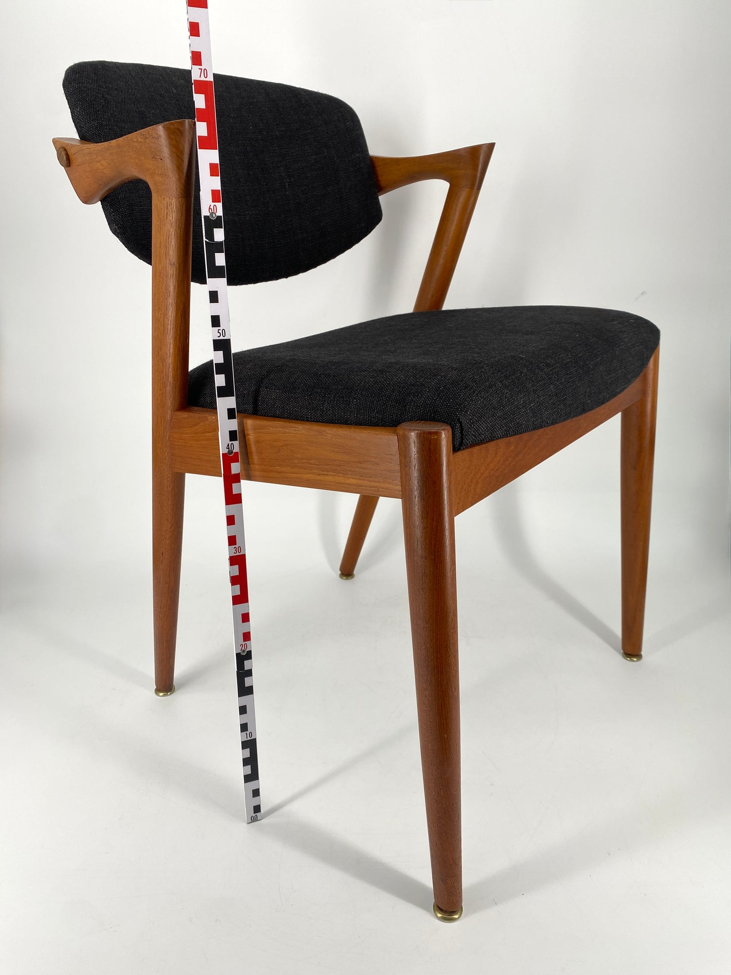 Mid Century Design Stühle, Mo.42 von Kai Kristiansen für Schou Andersen, Dänemark 1960er