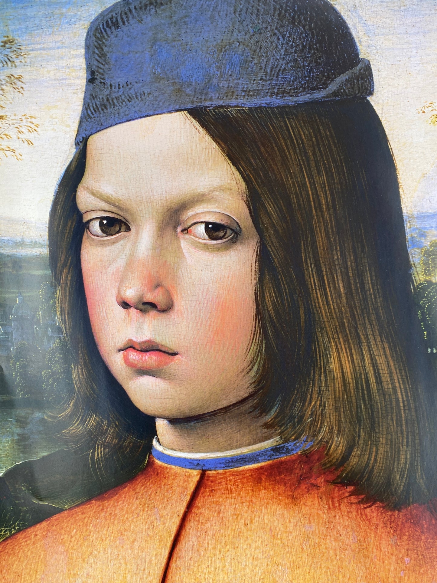 Pinturiccio - Bildnis eines Knaben. Poster, Gesichter der Renaissance, Bode Museum Berlin