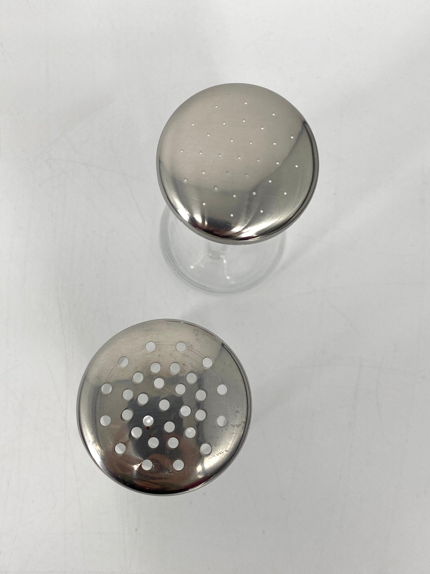 2 Streuer von Wilhelm Wagenfeld für WMF, Deutschland, 1950er