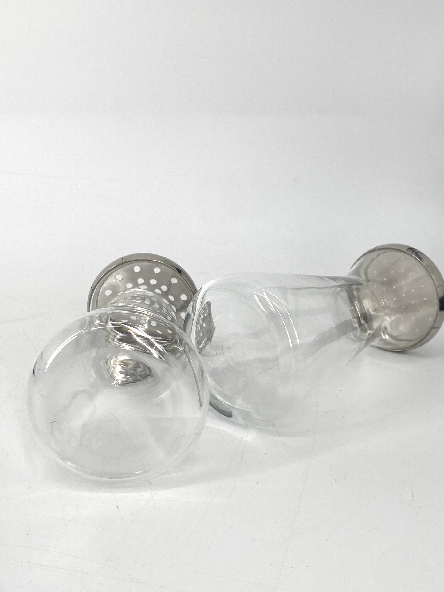 2 Streuer von Wilhelm Wagenfeld für WMF, Deutschland, 1950er