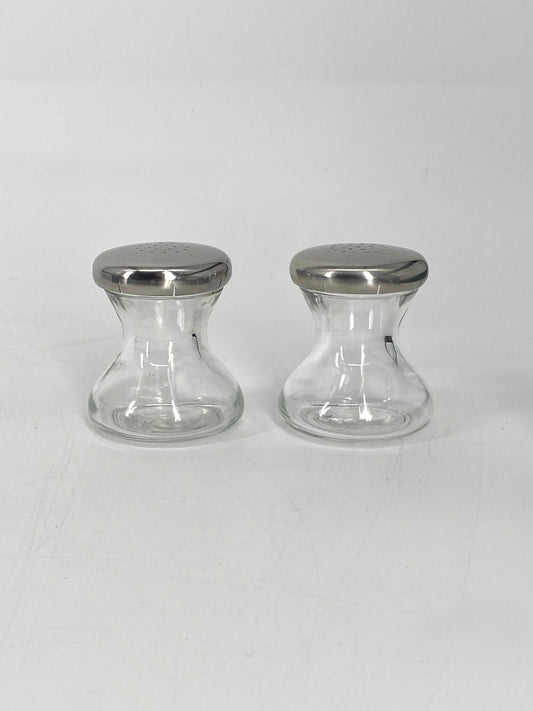 2 kleine Streuer von Wilhelm Wagenfeld für WMF, Deutschland, 1950er