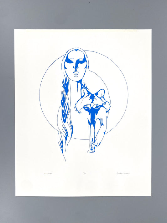 Signierter Siebdruck "United" von Dorothy Sinclair