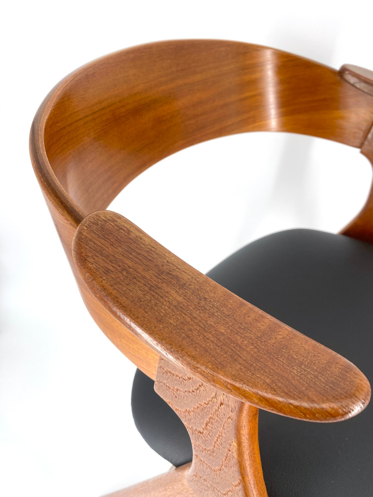 Mid Century Design Stuhl "KS-21" aus Teakholz für Korup Stolefabrik, Dänemark 1960er