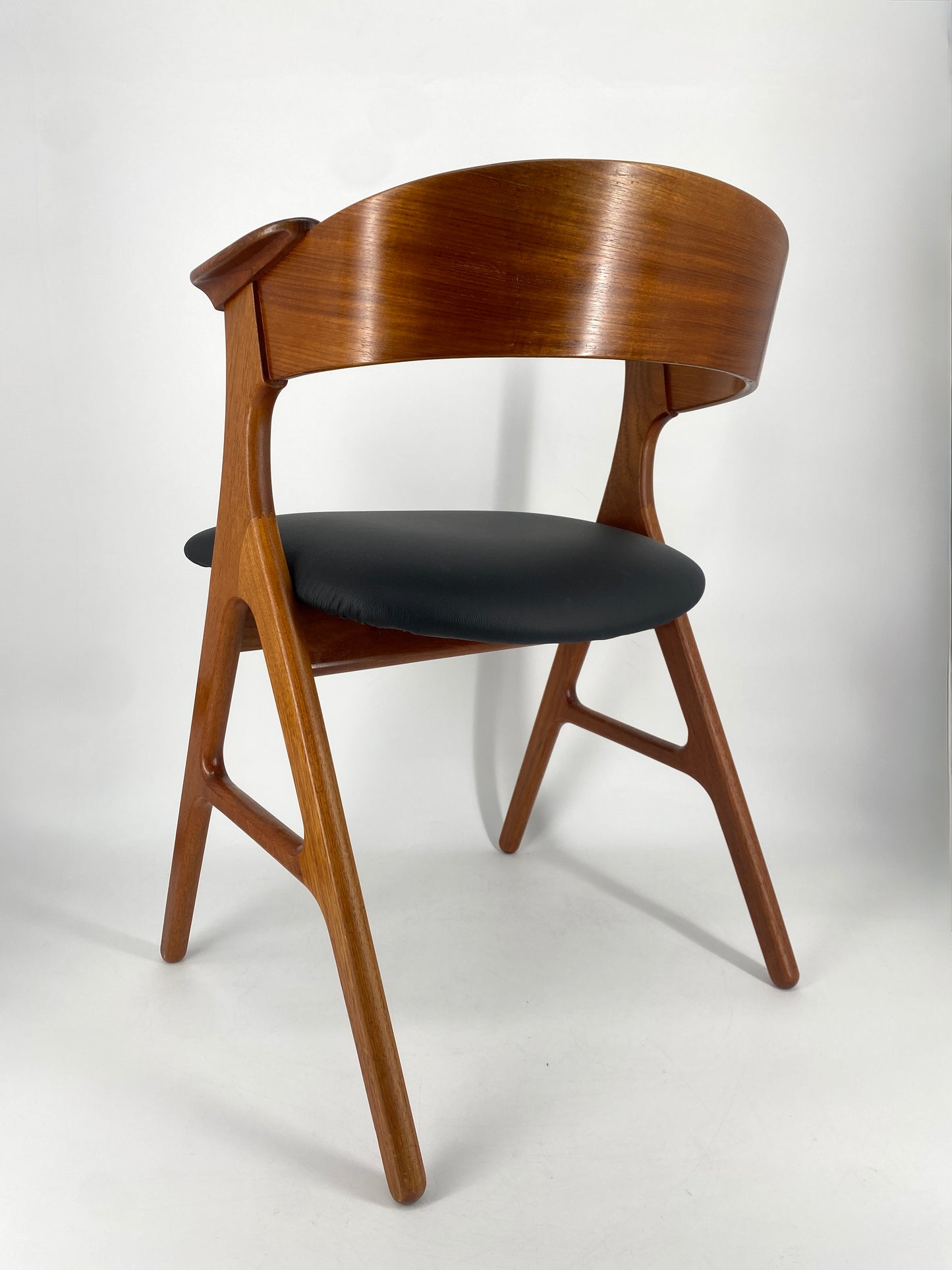 Mid Century Design Stuhl "KS-21" aus Teakholz für Korup Stolefabrik, Dänemark 1960er