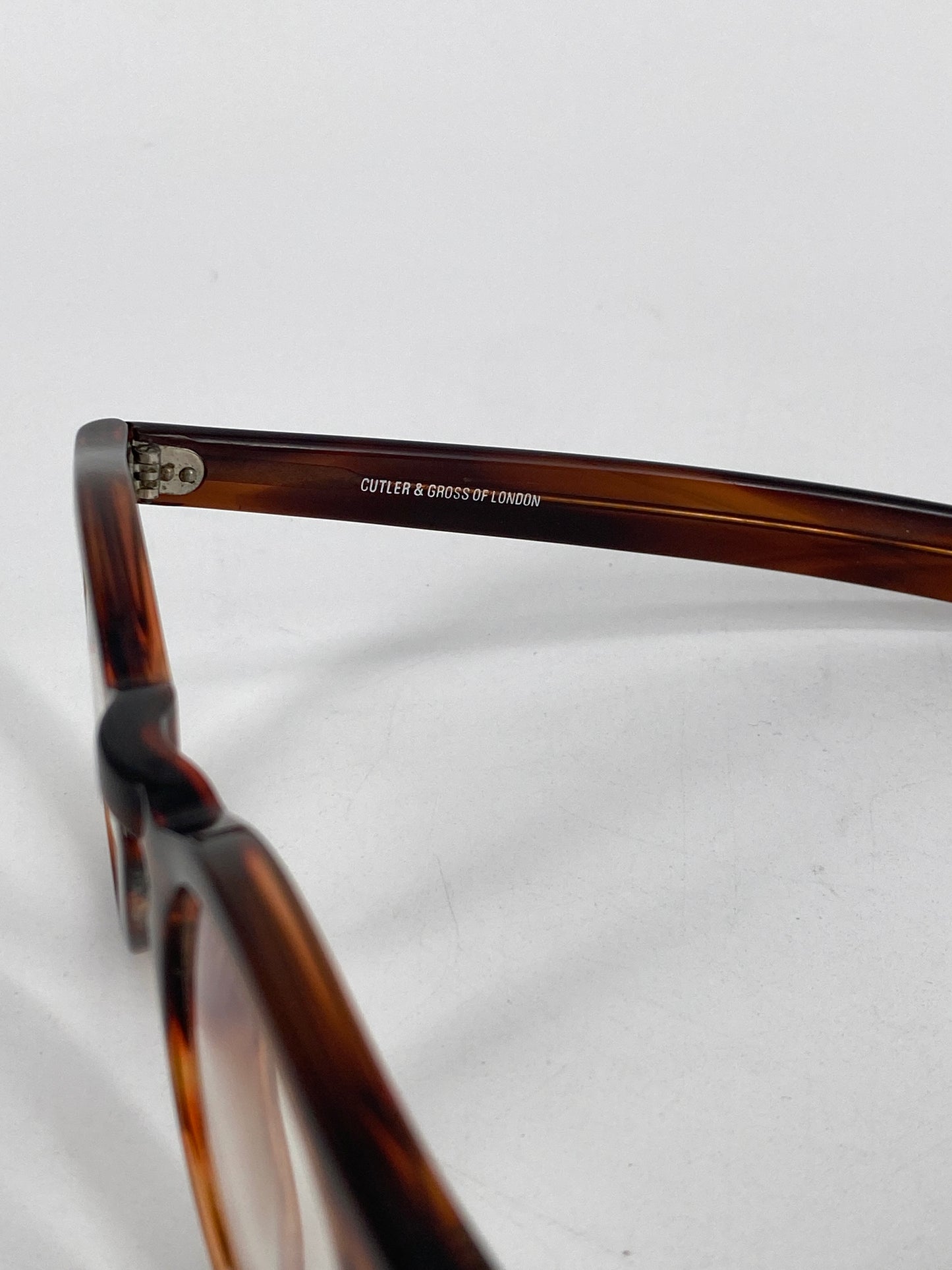 Schildpatt Brille 162S von Cutler & Gross, London, 70er