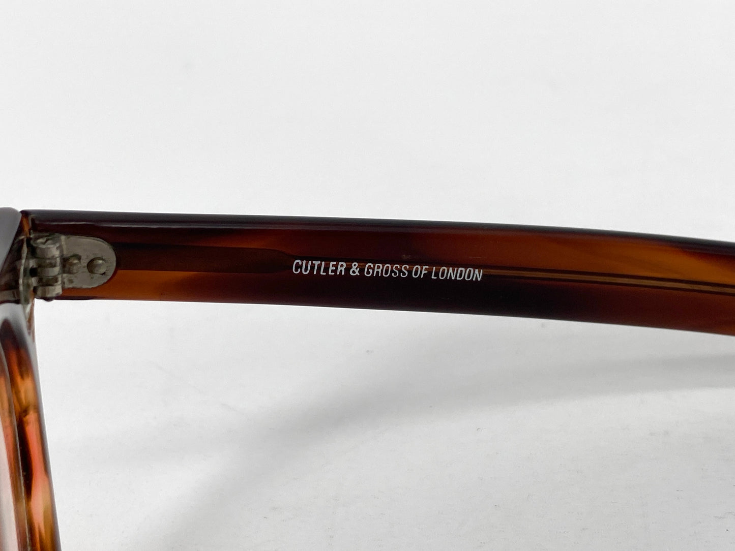 Schildpatt Brille 162S von Cutler & Gross, London, 70er