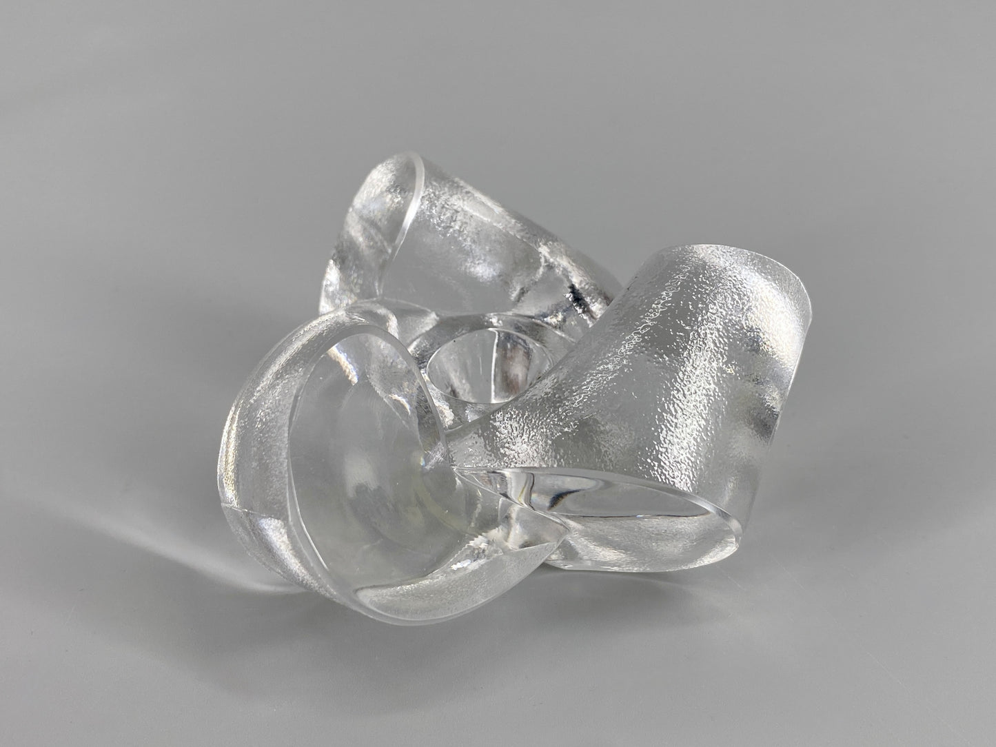 3 "Schleifchenleuchter" Kerzenhalter von Boehm für Rosenthal, Duetschland, 1970er
