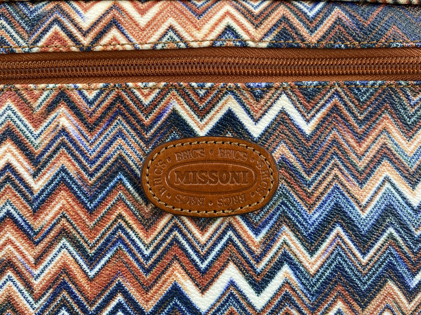 Missoni x Bric's Luxus Kulturbeutel, Italien, vintage