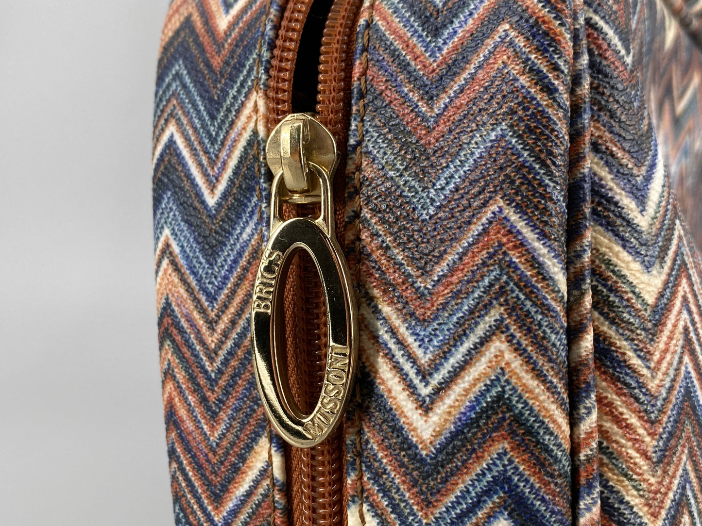 Missoni x Bric's Luxus Kulturbeutel, Italien, vintage