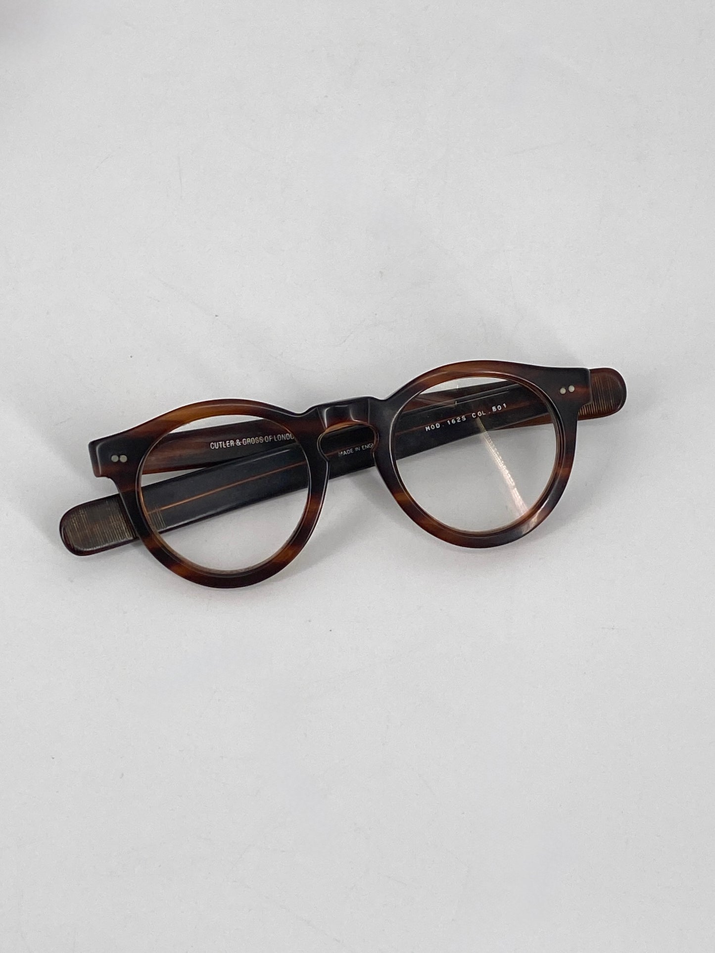 Schildpatt Brille 162S von Cutler & Gross, London, 70er