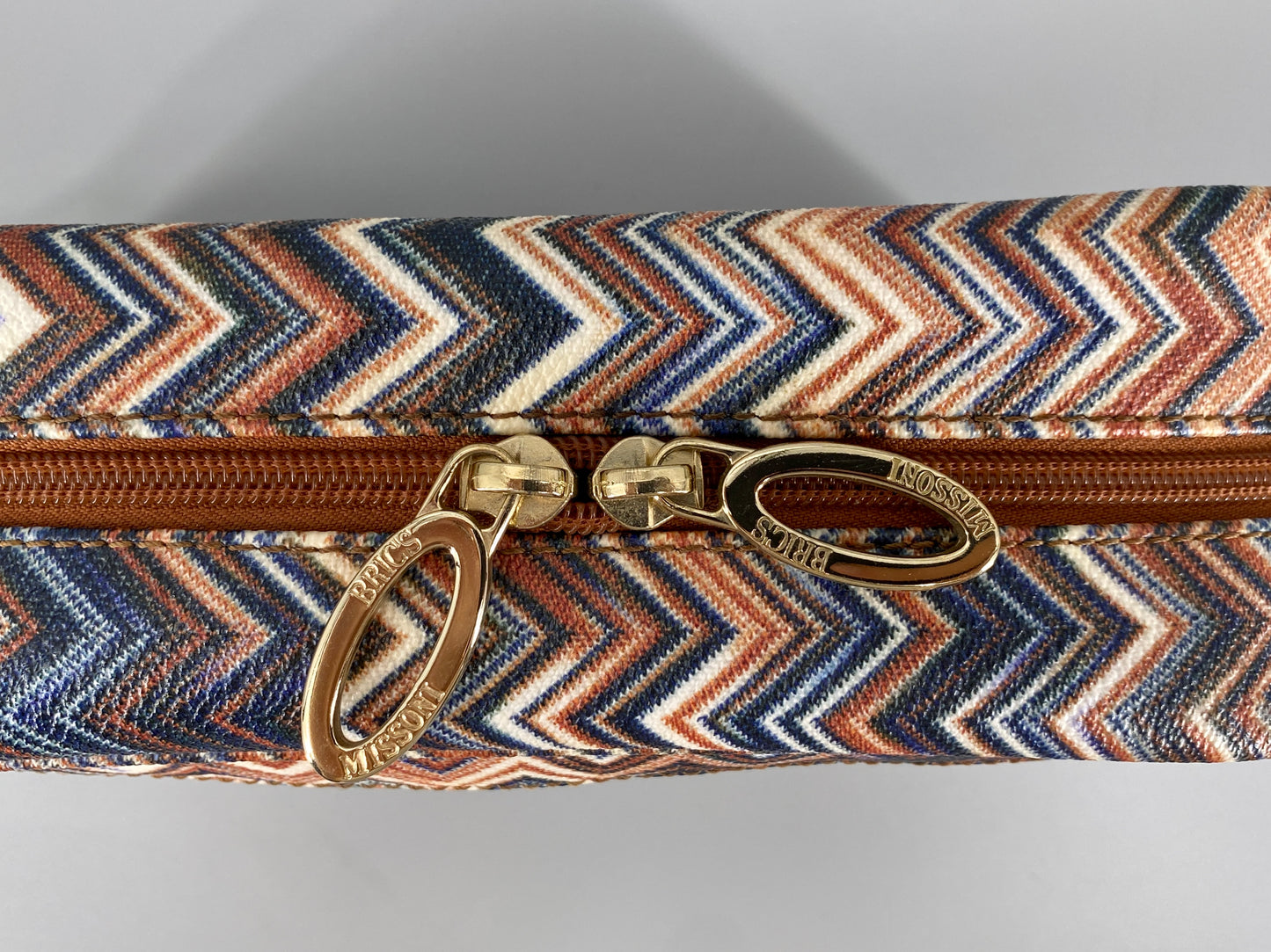 Missoni x Bric's Luxus Kulturbeutel, Italien, vintage
