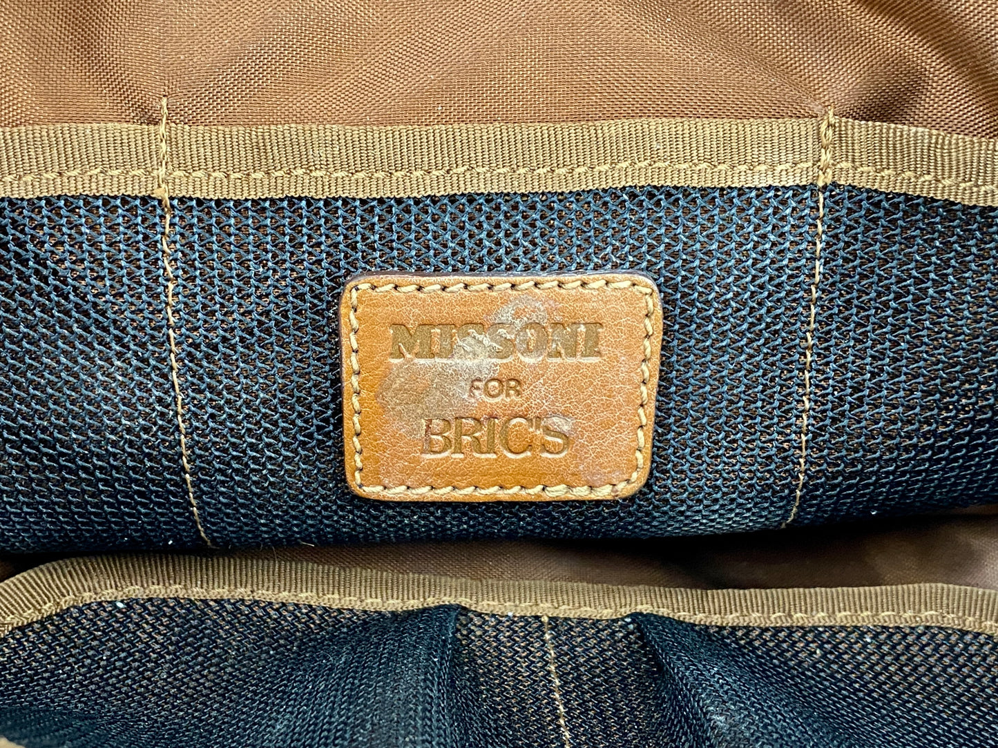 Missoni x Bric's Luxus Kulturbeutel, Italien, vintage