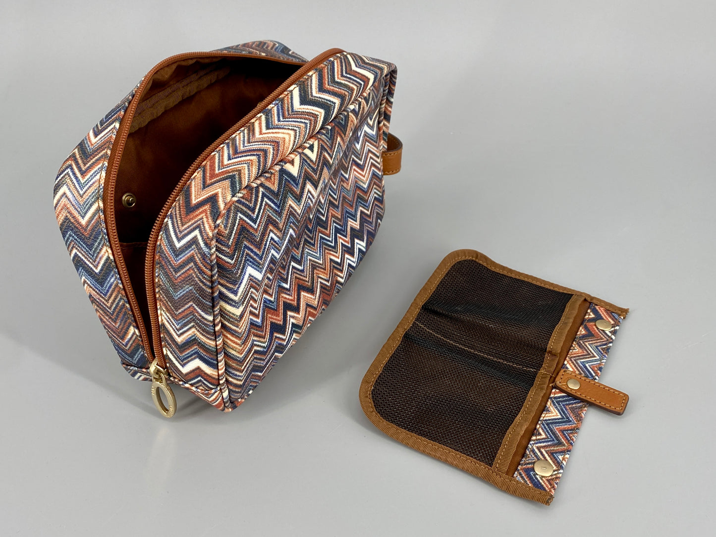 Missoni x Bric's Luxus Kulturbeutel, Italien, vintage