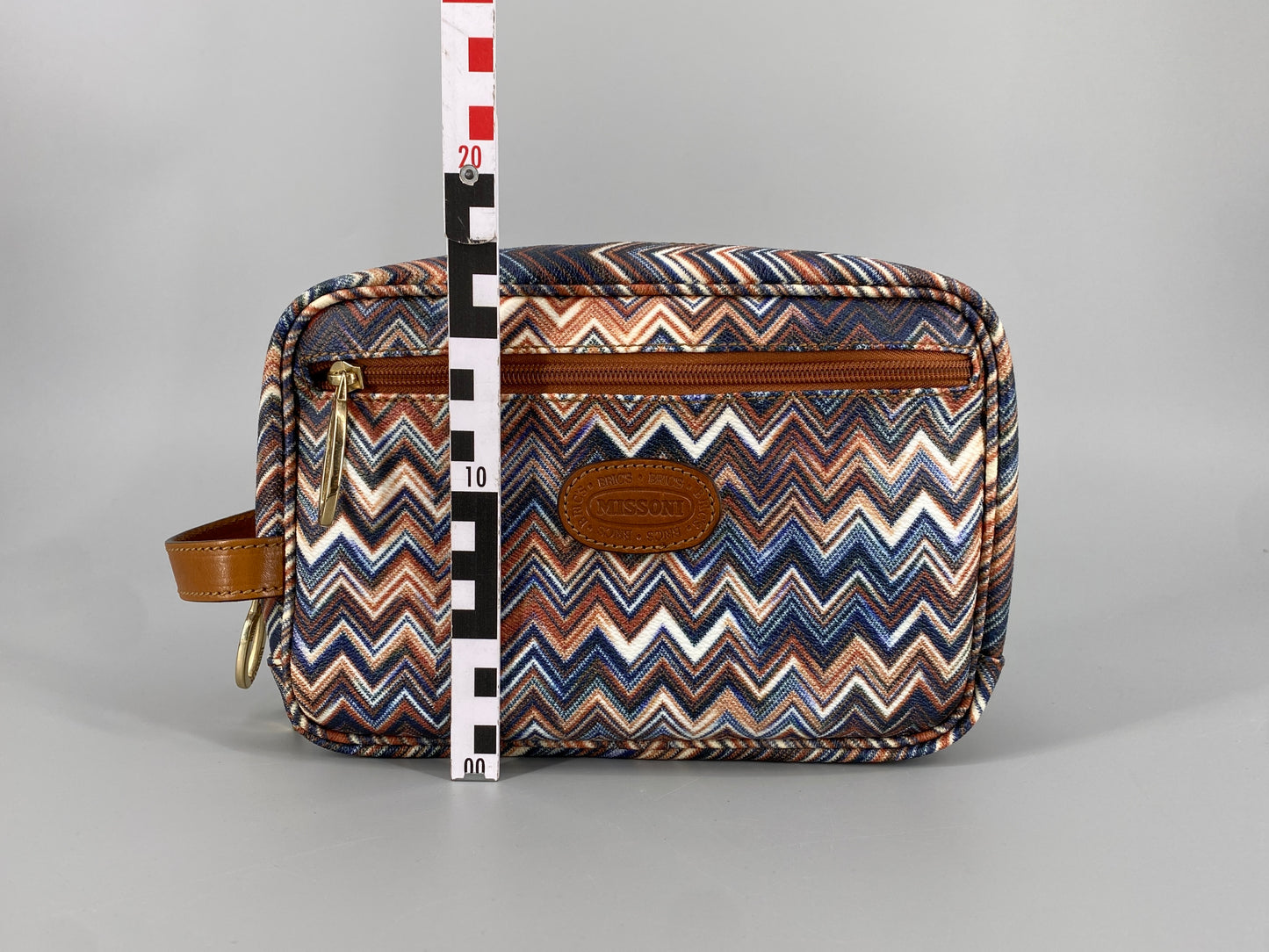 Missoni x Bric's Luxus Kulturbeutel, Italien, vintage
