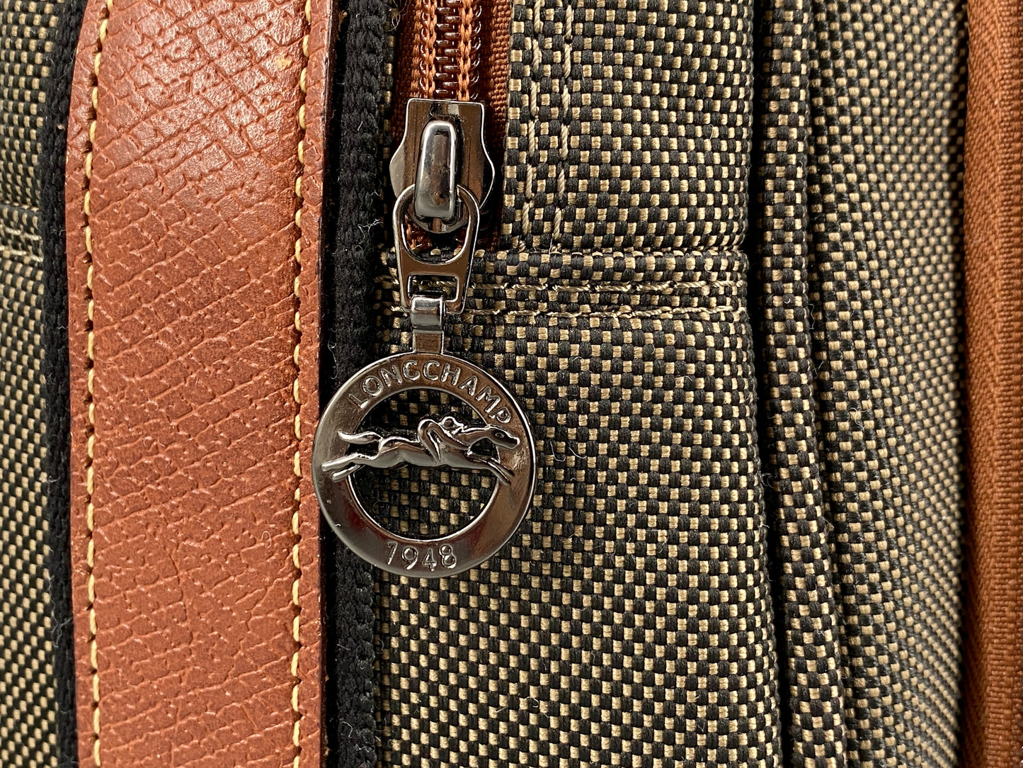 Hochwertige Reisetasche von Longchamp, Frankreich, vintage