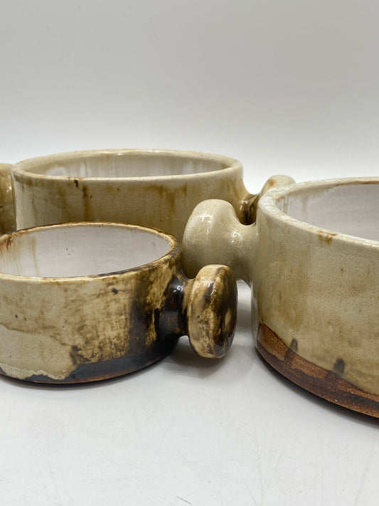 Keramikschalen-Set von Gerhard Liebenthron, 1972