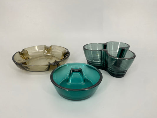 Wagenfeld Konvolut aus Aschenbechern u.a., Deutschland, 1930er-60er