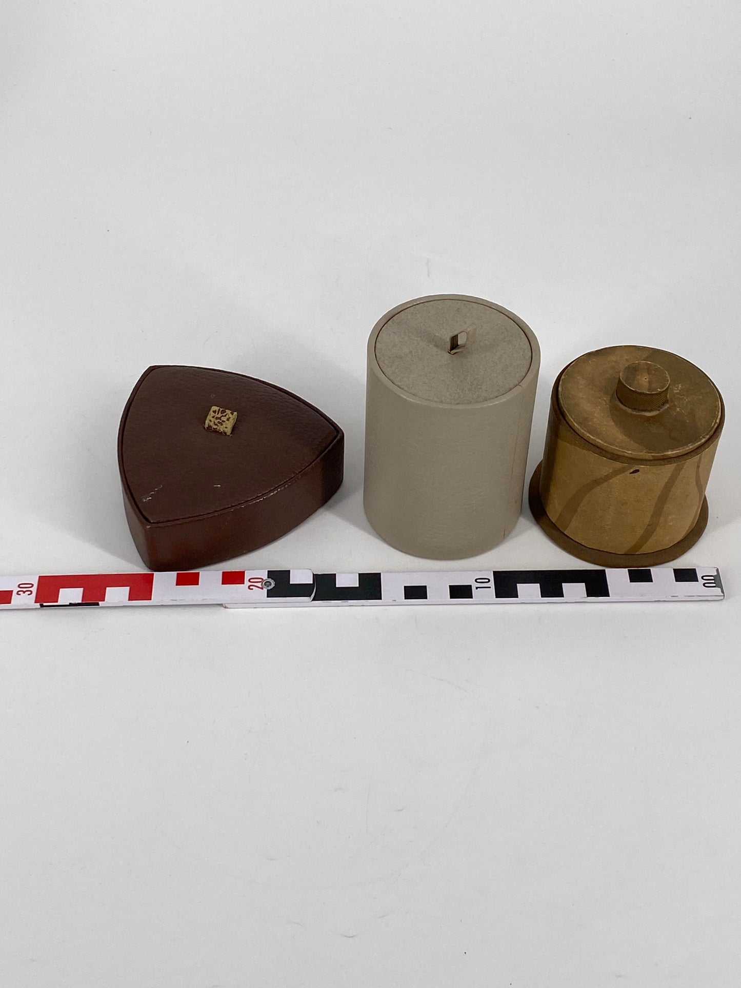 6 Schmuckschatullen, verschiedene vintage Schachteln unterschiedlicher Größe